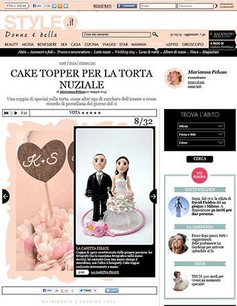 Articolo sui cake toppers